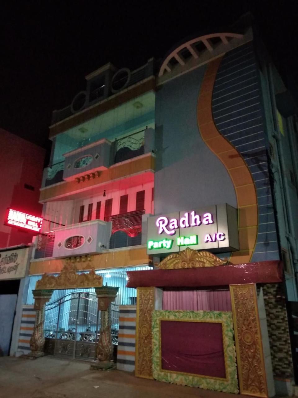 Radha Party Hall Kanchipuram Buitenkant foto